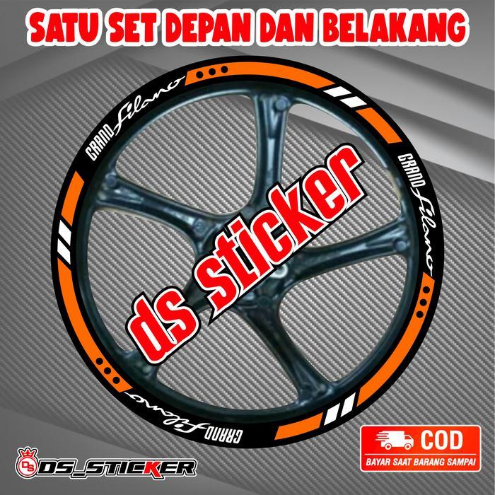Stiker Velg Ban Grand Filano Stiker Velg Motor Grand Filano Stiker Pelek Motor Grand Filano
