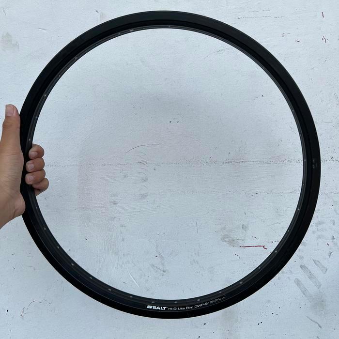 Jual Rugi Velg Bmx 20 Double Wall Salt Hi-Q Lite Rims Dwp-S 406 Hitam Race 36H
