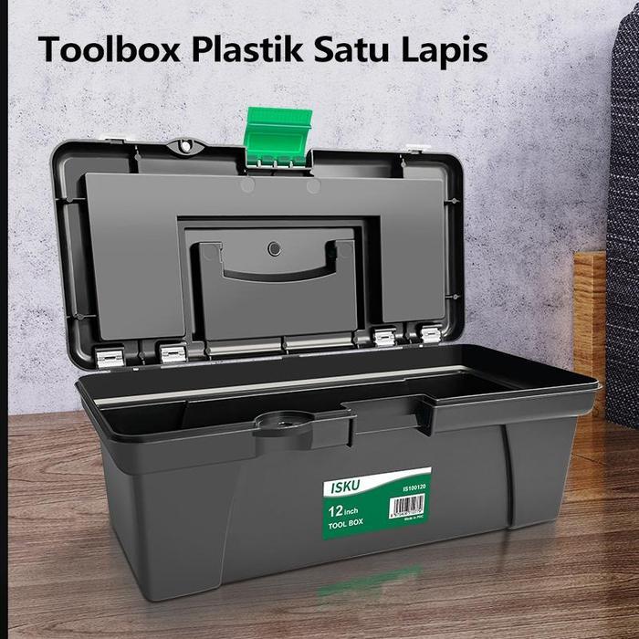 Tekiro Tools - Box Mini 12 Inch Kotak Perkakas Kecil (30*14*12Cm)/Kotak Alat Multi