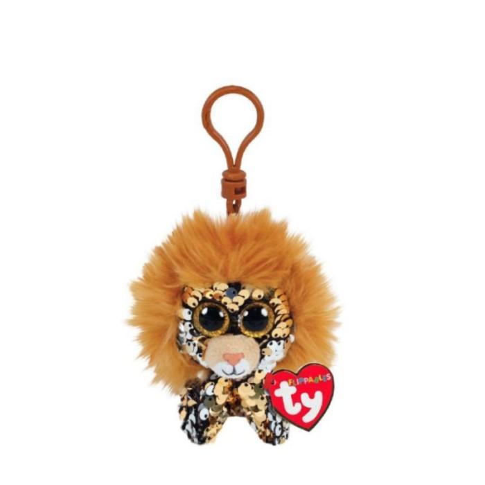 Ty Beanie os - Lion Flip Sequin Keychain
