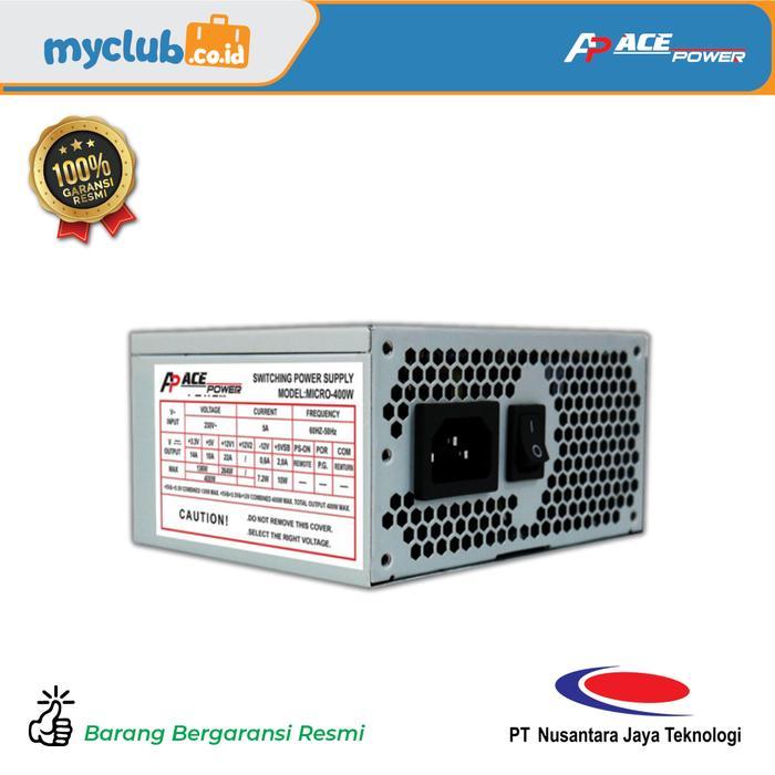 NEW SERIES ACE POWER POWER SUPPLY SFX 400W MINI ITX