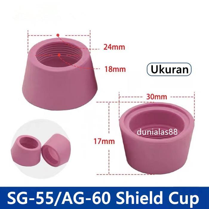 NEW Keramik Cut60 Plasma Cut Ceramic Cut Shield Cup Plasma Potong Cut-60