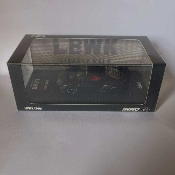 INNO64 LBWK FERRARI F40 BLACK CARBON