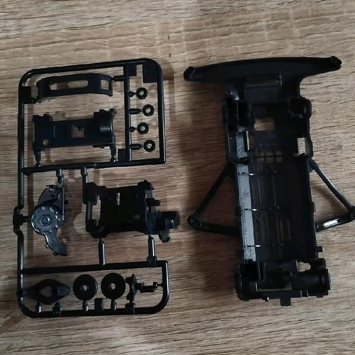CHASIS SFM ABS + GEARBOX TAMIYA