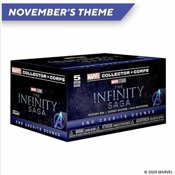 FUNKO MARVEL COLLECTOR CORPS: THE INFINITY SAGA (END CREDITS SCENES)