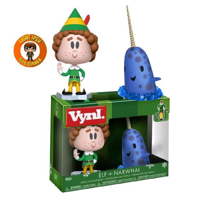 FUNKO POP VYNL ELF - ELF - 2 PACK ELF AND NARWHAL