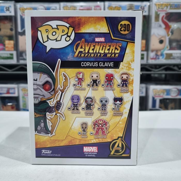 FUNKO POP MARVEL - AVENGERS INFINITY WAR - CORVUS GLAIVE 290