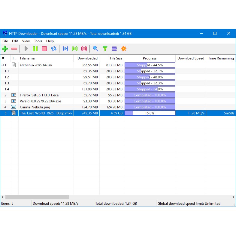 HTTP Downloader