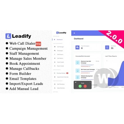 Leadify - Script PHP Website
