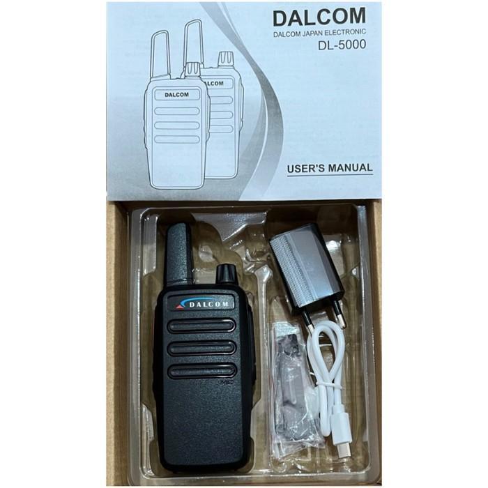 Everystr- Handy Talky Dalcom Japan Dl-5000 Ht Tanpa Layar Walkie Talkie