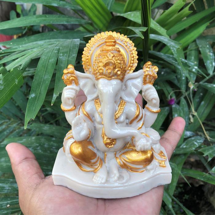 Olaimarket- Patung Ganesha Ganesha Resin Miniatur Ganesha Patung Ganesha/Ganesha Resin/Patung