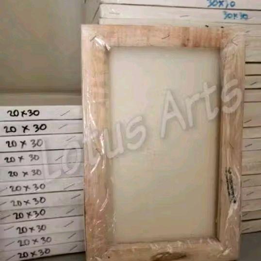 Lotus Kanvas Lukis Spanram 60X80