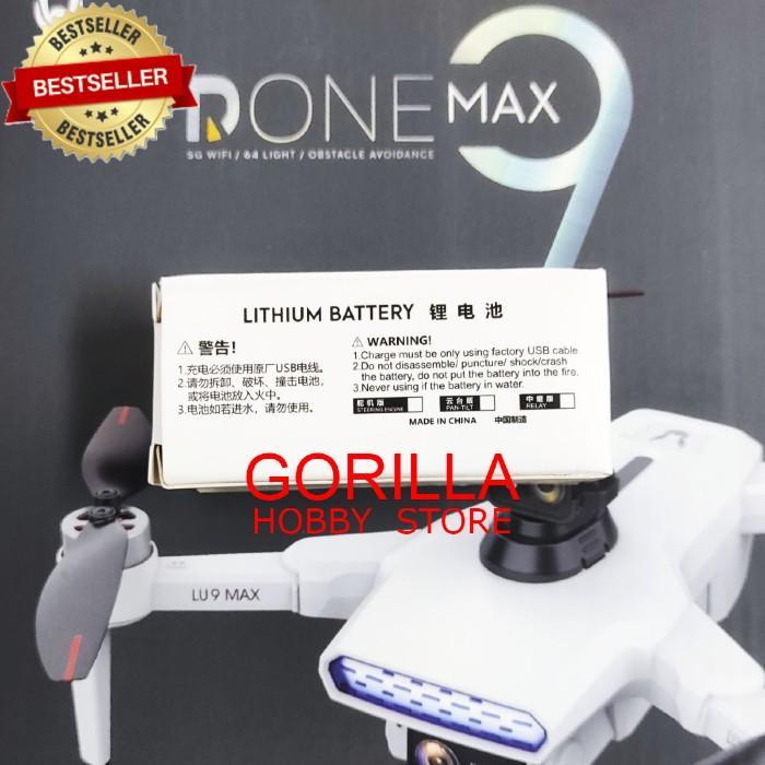 part baterai drone LU9 max lipo 7.4V 3500mAH propeller motor brushless