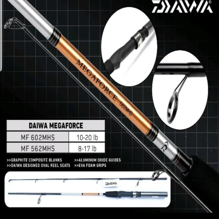 Ready joran daiwa mega force 180