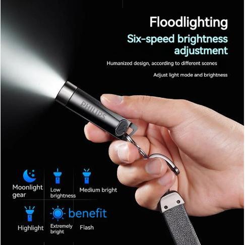 PROMO PHILIPS SFL1121 SENTER MINI PORTABEL LED SENTER LAMPU SUPER TERANG LAMPU SENTER MINI LED
