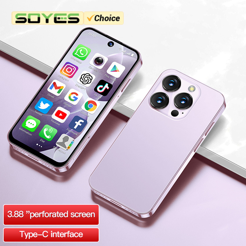 SOYES XS19 3.88" Mini Smartphone 2GB RAM 16GB ROM Android10.0 Face Recognition Unlock 3G Small