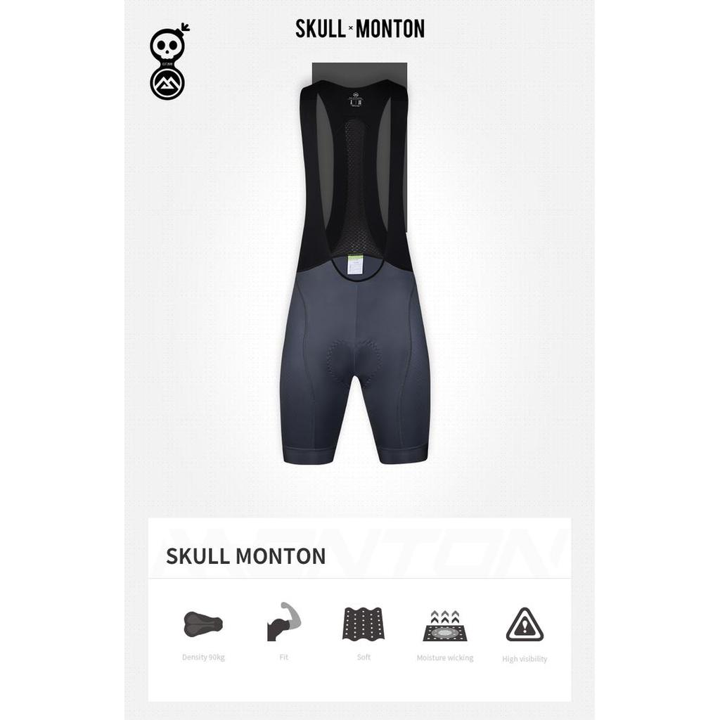 Celana Bib Mens Monton Urban Skull Monton Gray Bib Terbaru 