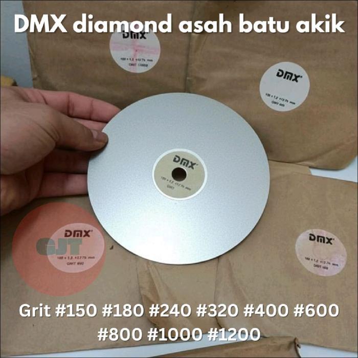 Terlariss Pengsah batu akik DMX - Diamond wheel asah batu akik - pisau pengasah untuk batu akik DMX