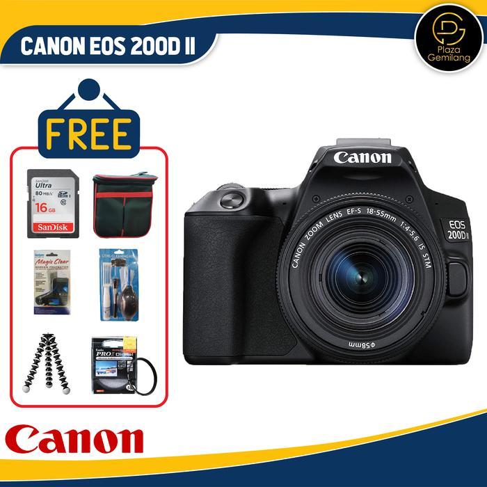 Canon Eos 200D Mark Ii Kit 18-55 Is Stm - Canon 200D Mark 2 Terbaru 