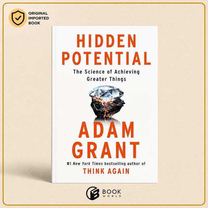 Buku Hidden Potential by Adam Grant Original Paperback