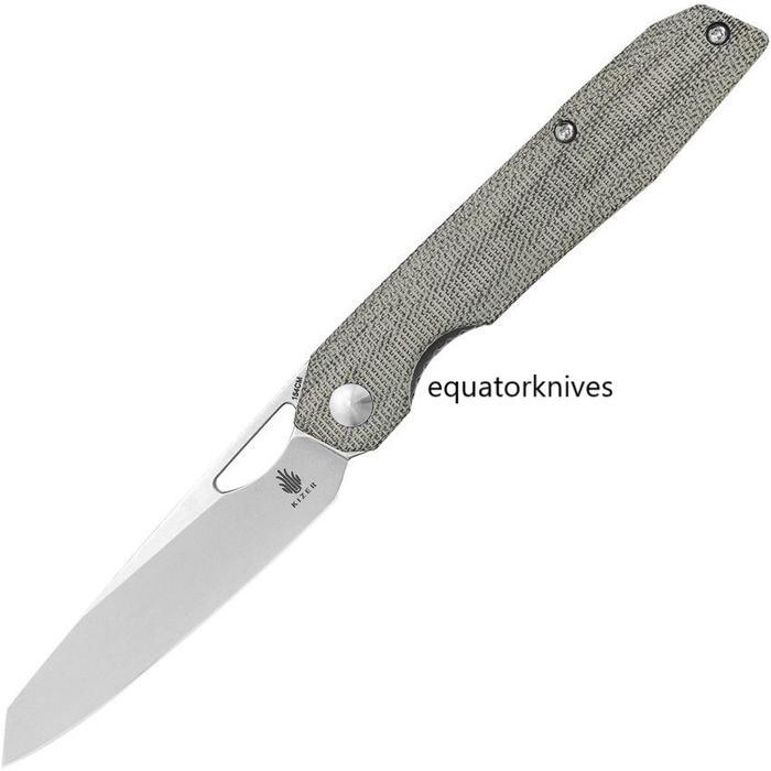 KIV4545C1 Kizer Cutlery Genie Linerlock Micarta