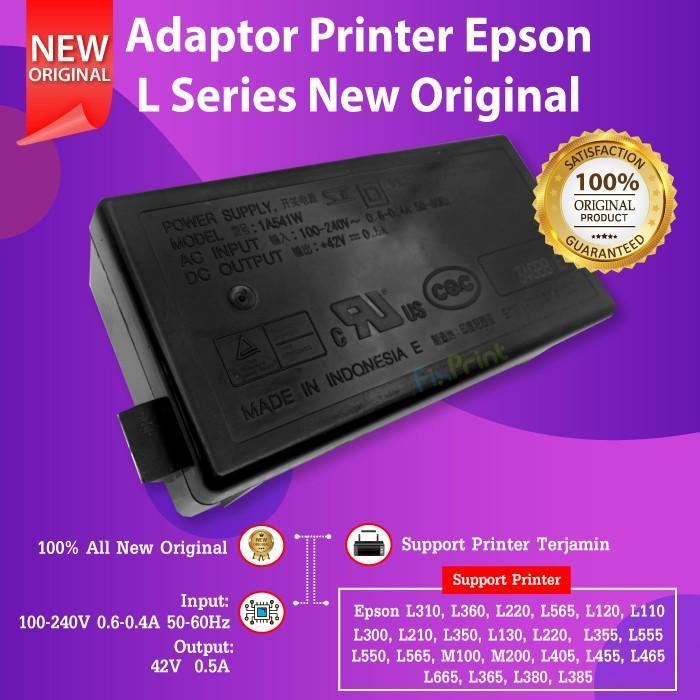 TERBARU Adaptor Power Printer Epson L110 L120 L210 L220 L300 L310 L350 L360