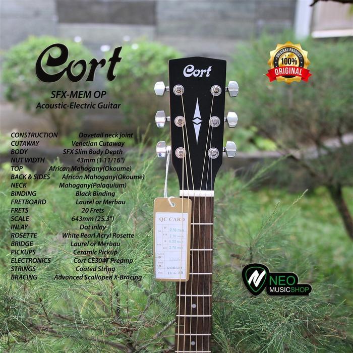 Accoustic Electri Guitar Cort SFX MEM OP / Cort SFX-MEM-OP