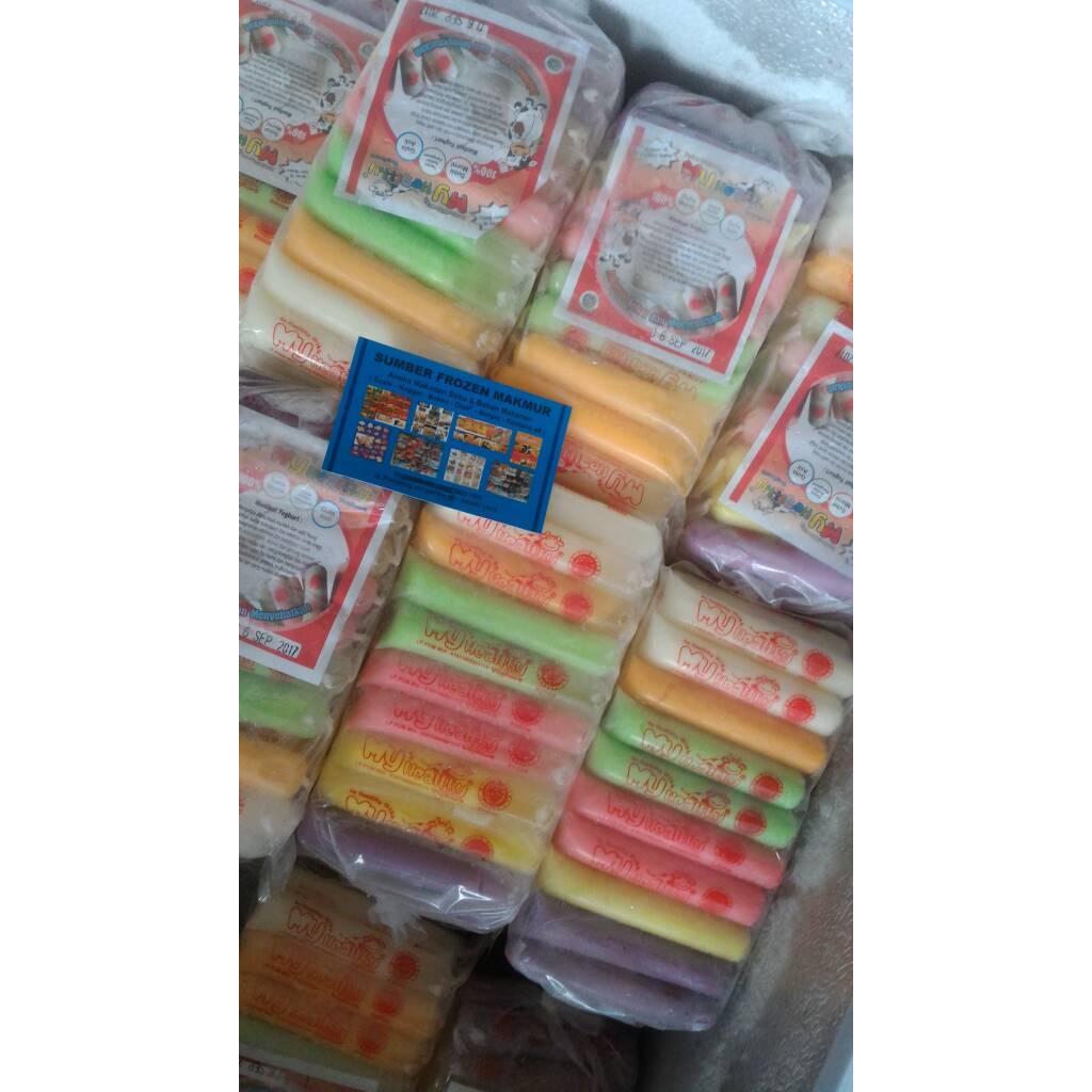 "New" es yoghurt lilin my healthy. sumber frozen makmur