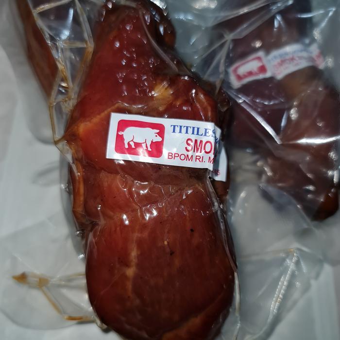 READY smoked ham ( babi asap ) Titiles 250gr