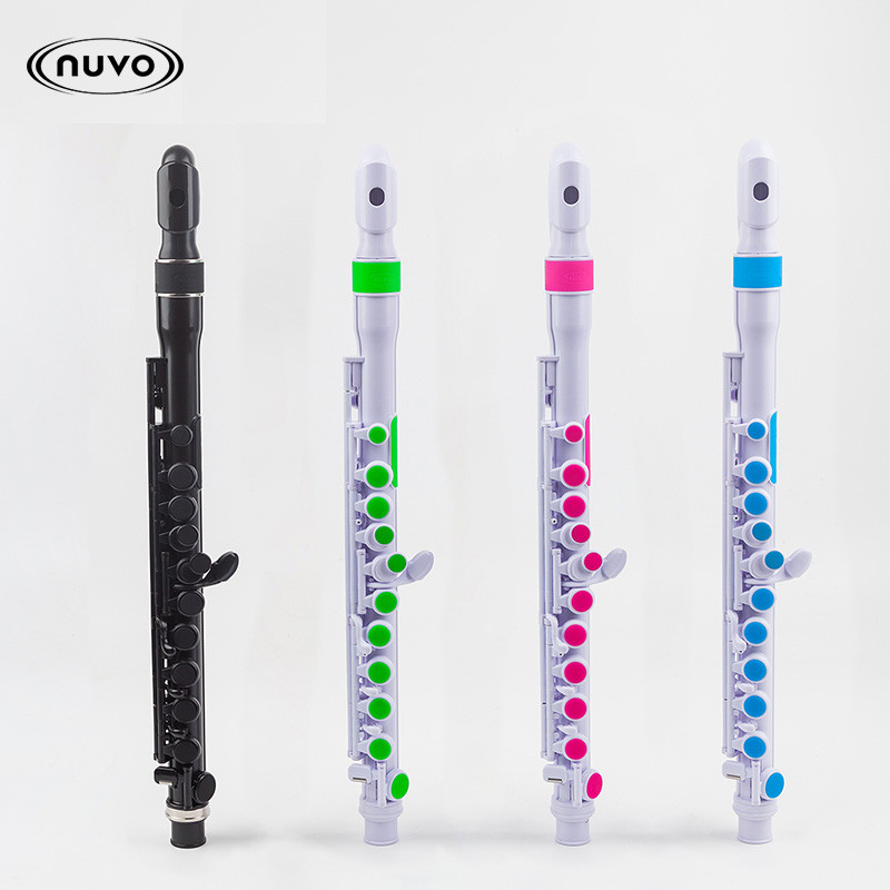 Nuvo JFLUTE 2.0 Flute Type O Mouthpiece Flute in C.