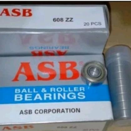 SALE Bearing ASB 608ZZ - ASB 608Z - ASB 608 Z - tutup besi