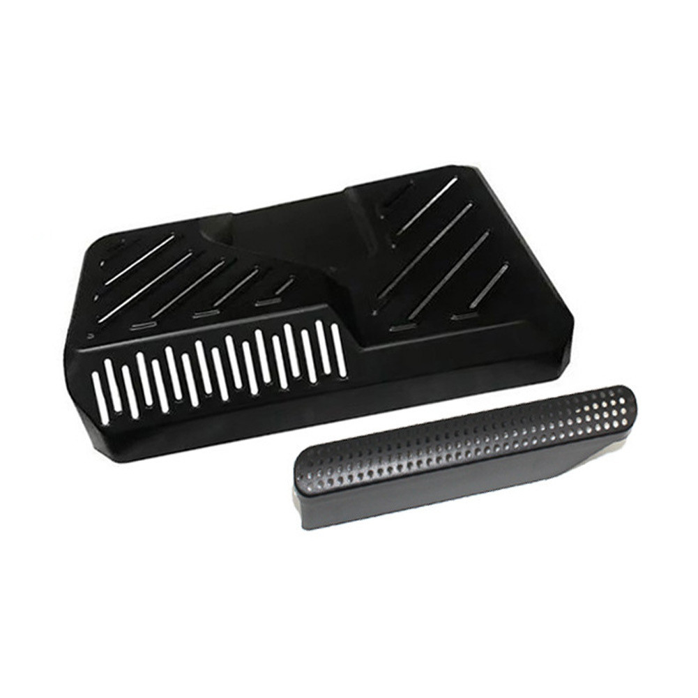 UNDER SEAT AIR OUTLET BLACK UNDER SEAT COVER SEAT AIR OUTLET COMPATIBLE STYLISH INTERIOR TRIM CAR