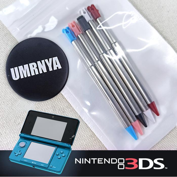 PAKET 5Pcs Pen Stylus Nintendo 3DS N3DS 3 DS Stylus Aksesoris Nintendo