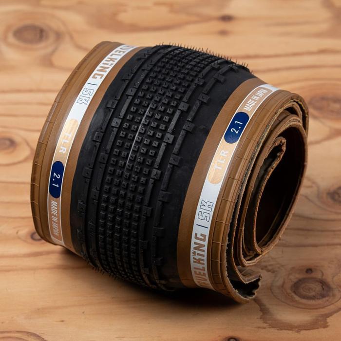 Panarr Gravelking SK 26 tire Brown ban sepeda 02
