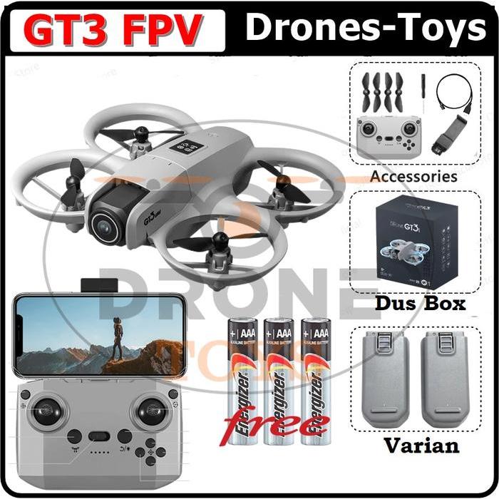 Mini Drone Gt3 Pro Fpv Vs Drone K100 Max Camera Optical Flow Drone Aerial 360 Flip Drone Fpv