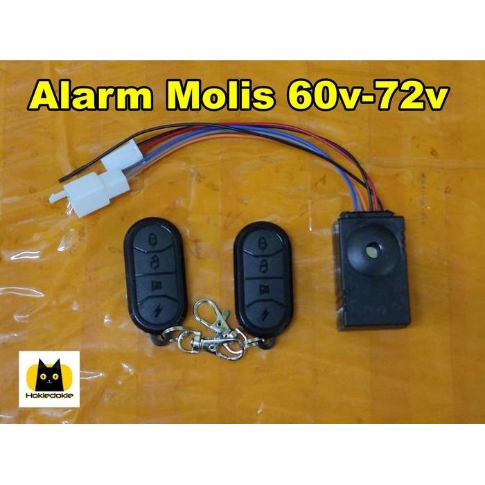Alarm Remote motor listrik 60v 72v gesits votol fardriver
