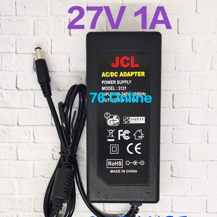 adaptor 27v1a /adaptor 27V 1A bodi besar