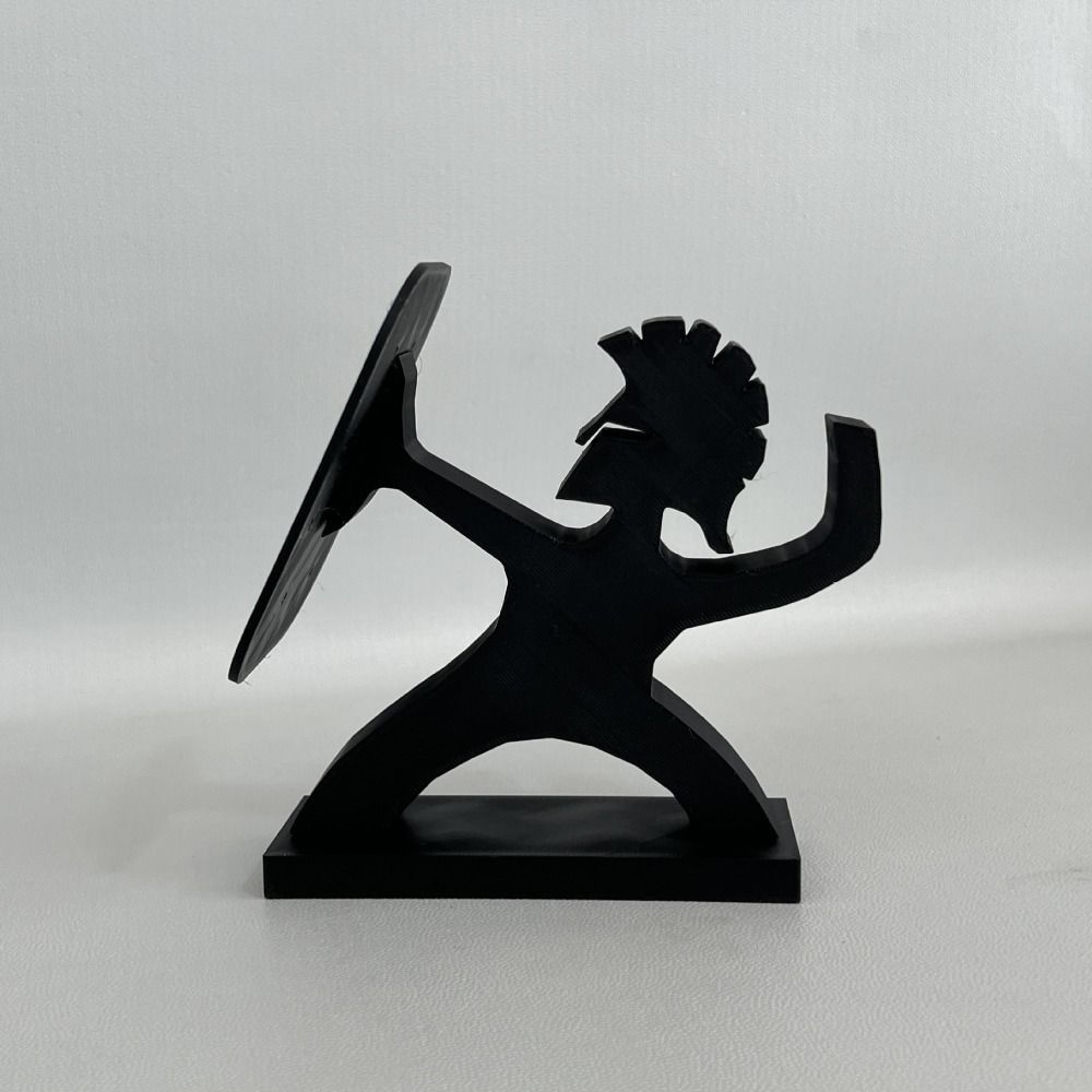 9Slot Spartan Dart Storage Holder Room Decor PLA Material 3D Printed Figures Display Stand