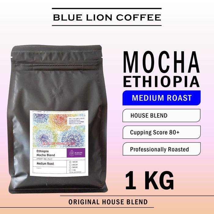 Blue Lion Coffee Ethiopia Mocha Blend 1 kg Kopi