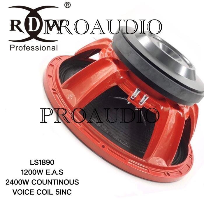 SPEAKER KOMPONEN RDW MERAH RDW 18 LS1890 / 18LS1890 / 18 LS 1890