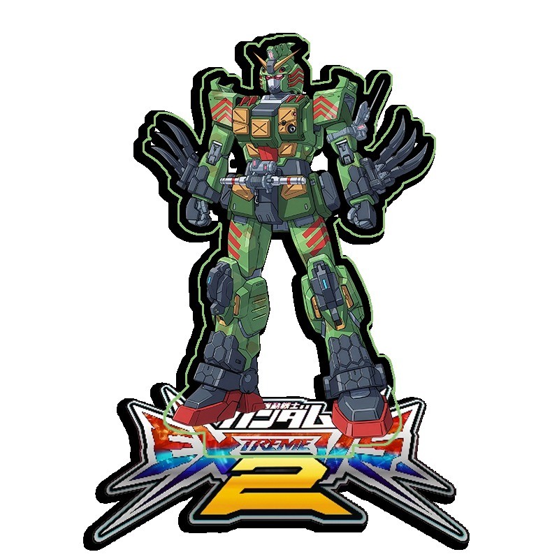 Standing Sign for Gundam Wing Ground Type GM Custom Acrylic Desktop Stand Decorating Self Made