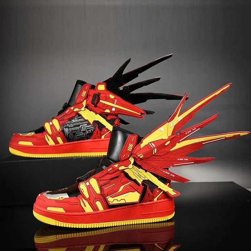 EVA Evangelion Freedom dam joint anime hightop shoes board shoes 3D threedimensional deformation
