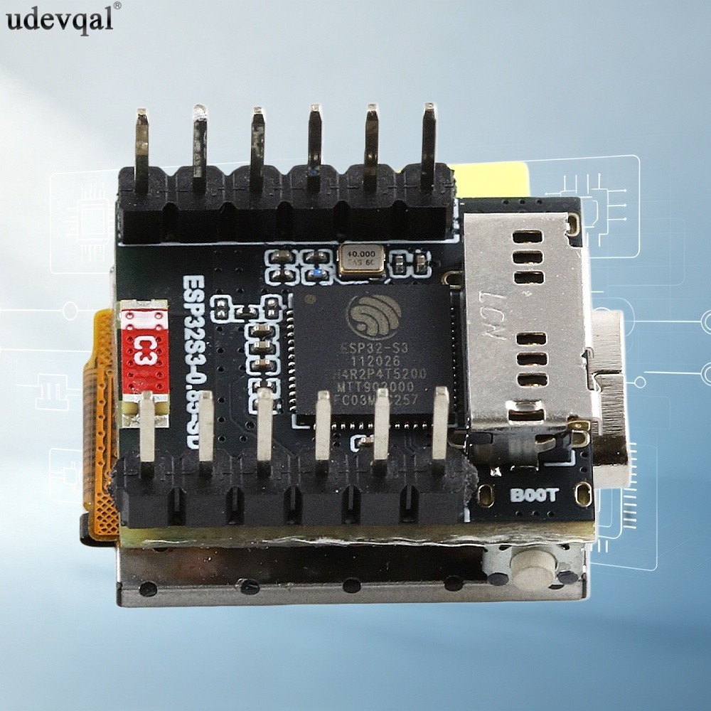 0.85INCH LCD ESP32S3 DEVELOPMENT BOARD WITH TYPEC INTERFACE ONBOARD ANTENNA DUALCORE PROCESSOR