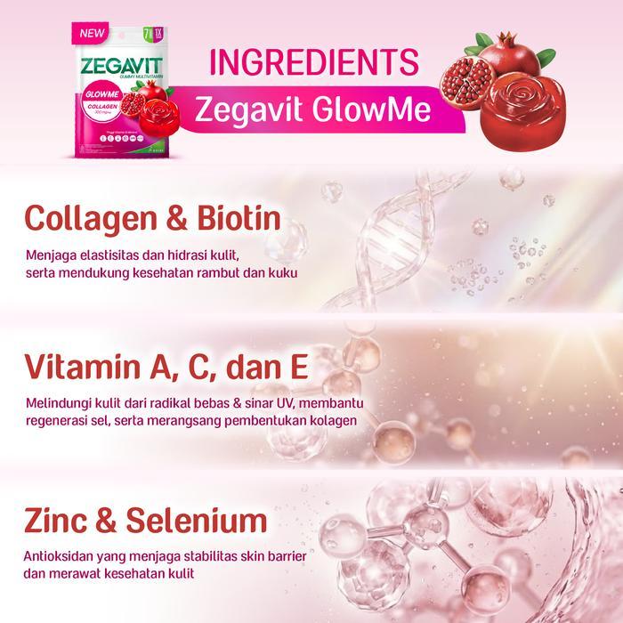 Bundle Zegavit Glowme & Immu'Nfit Vitamin Kecantikan & Vitamin Imun