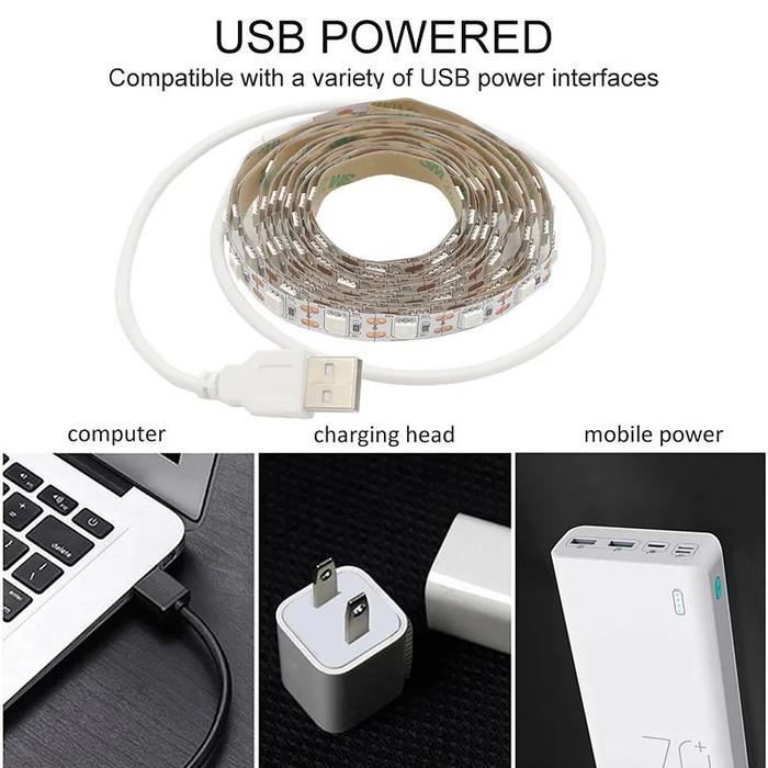 new USB LED strip 5050 5v UV 395nm Ultraviolet