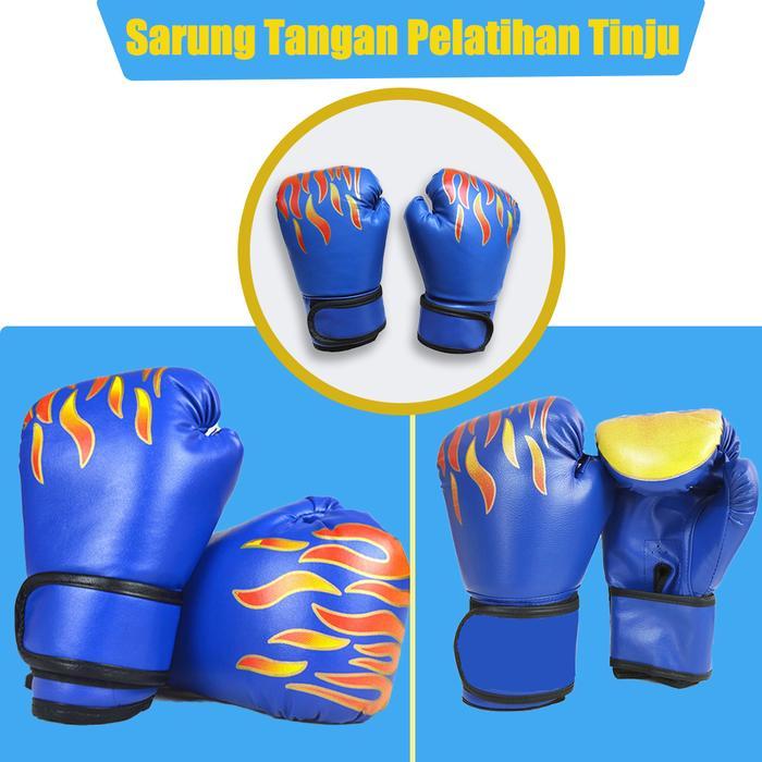 Sarung Tangan Tinju Anak / Boxing Gloves Kids / Peralatan Pelatihan Tinju Anak - 6Oz