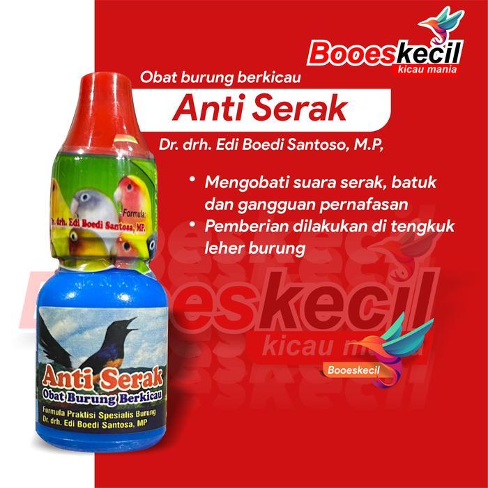 Booeskecil Vitamin Anti Serak untuk burung dr Edi