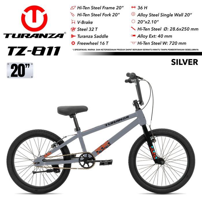 TERLARIS Sepeda Anak Laki Laki Bmx 20 United Jumper Race Frame Alloy Sepeda United Jumper Race 20