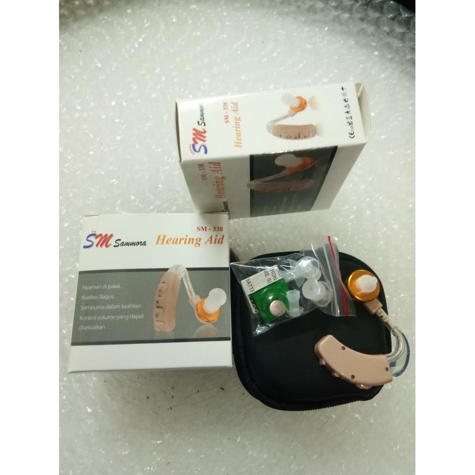 Hearing aid samora SM-338/alat bantu dengar hearing aid SM-338