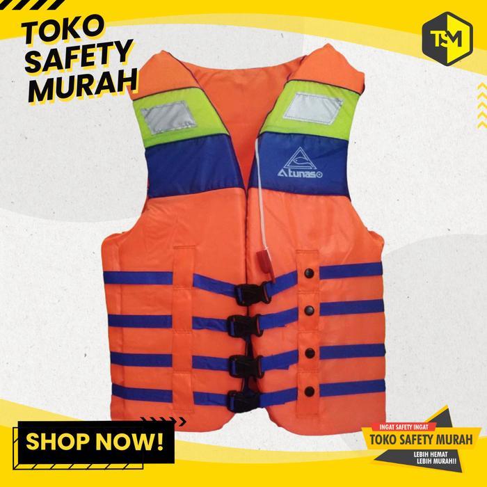 Speedo - Jaket Pelampung Rompi Safety Renang Snorkling Atunas Size L